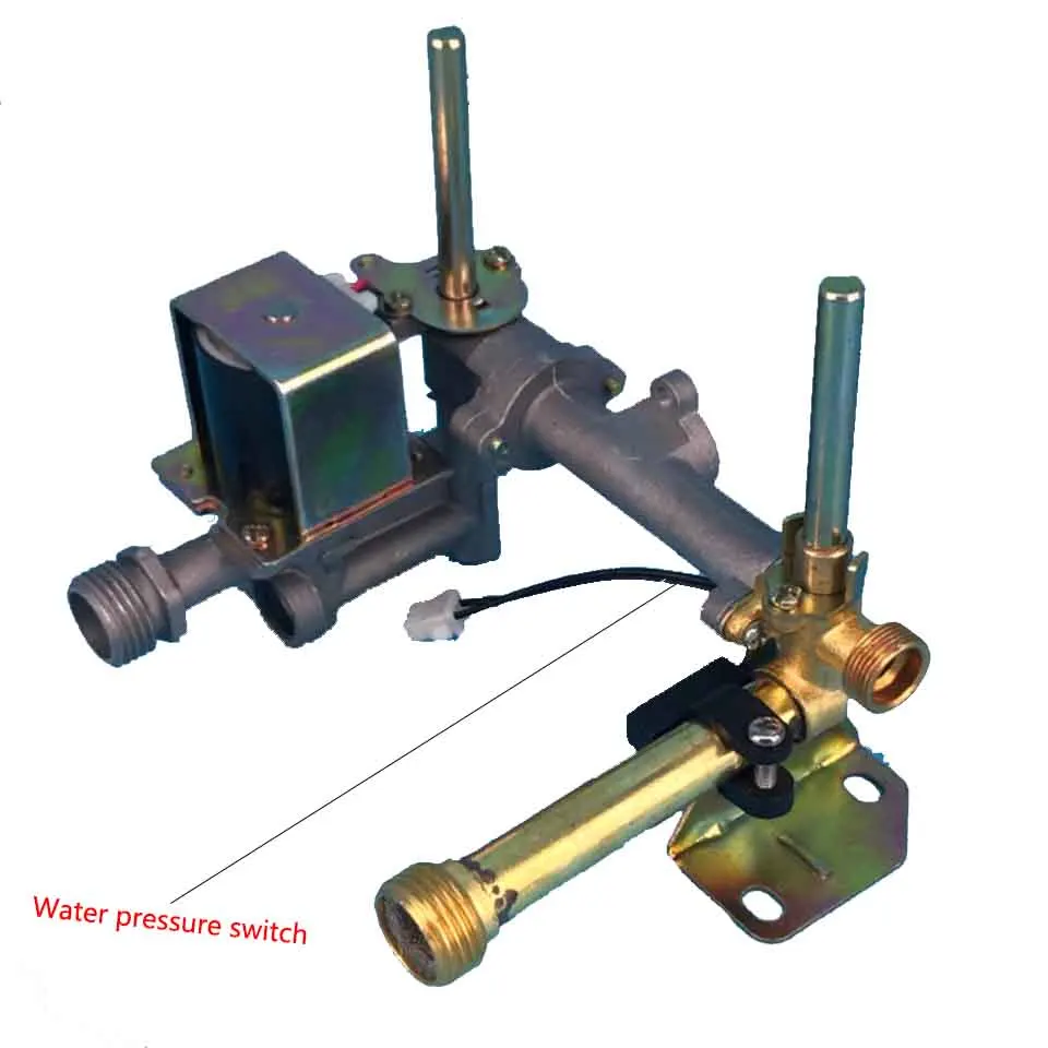 Части газового водонагревателя, газовый водонагреватель, двухпроводный переключатель давления воды для подъемного клапана