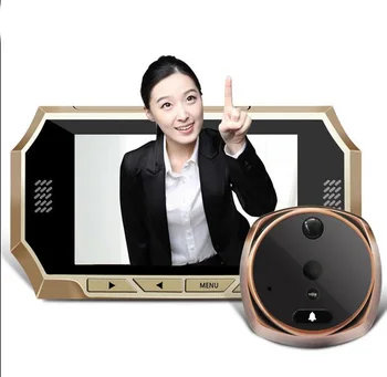 

New arrival 4.3" LCD Digital Wireless Door Peephole Camera Viewer Photo and Video Recording Wireless Door Camera