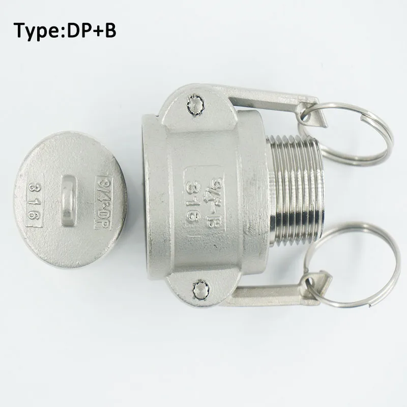 

1 " Type B + DP Camlock Coupler Stianless Steel 304 Quick Disconnection Coupler