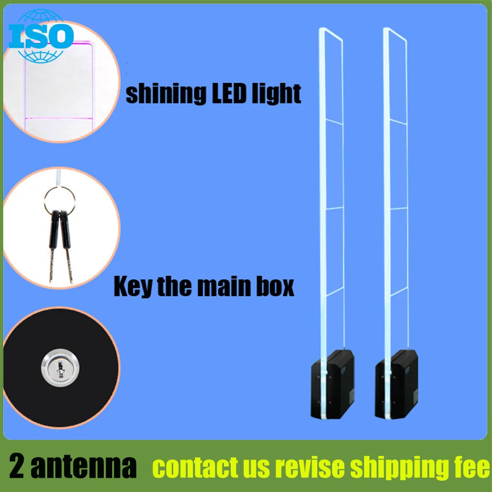 

LED acrylic eas system sound and light shoplifting security system eas burglar alarm system 1set