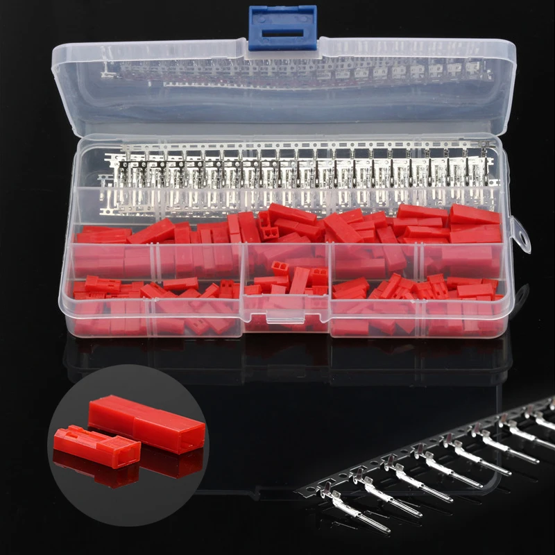 

420PCS 2.54mm Dupont ConnectorPin Jumper Header Housing Male Female Crimp Pin Wire Connectors Assortment Kit