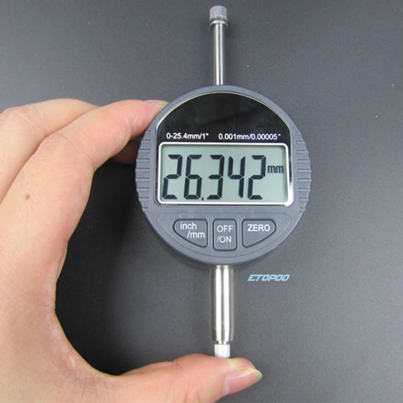 1 дюйм микрон цифровой индикатор 0-25 мм 0,001 мм Электронный индикатор набора