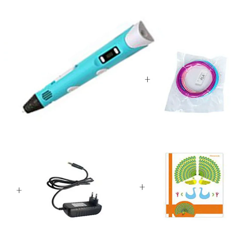 

Diy 3D Printing Printer Art Marker Painting Paint Graffiti Pen Refill Toy Doodler 1.75mm ABS Pla Three D Drawing Pens For Kids