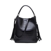 Bucket Mujeres Bolsa Compuesto 2 Unids/set Bolsos de Diseño de Alta Calidad de LA PU de Hombro de Cuero Crossbody Bolsas Para Mujeres Famosas Marcas