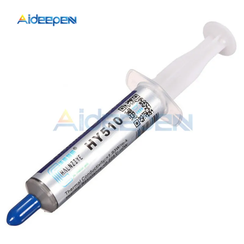 HY510 30g HY410 HY510 HY710 HY810 серая силиконовая паста, Теплопроводящая паста, Серебряная термопаста 2 г/10 г/20 г/30 г - Цвет: HY510 30g