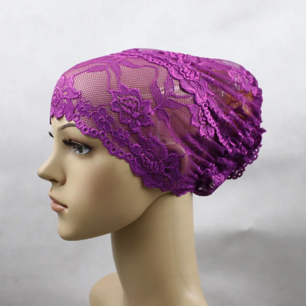 hijab inner cap black