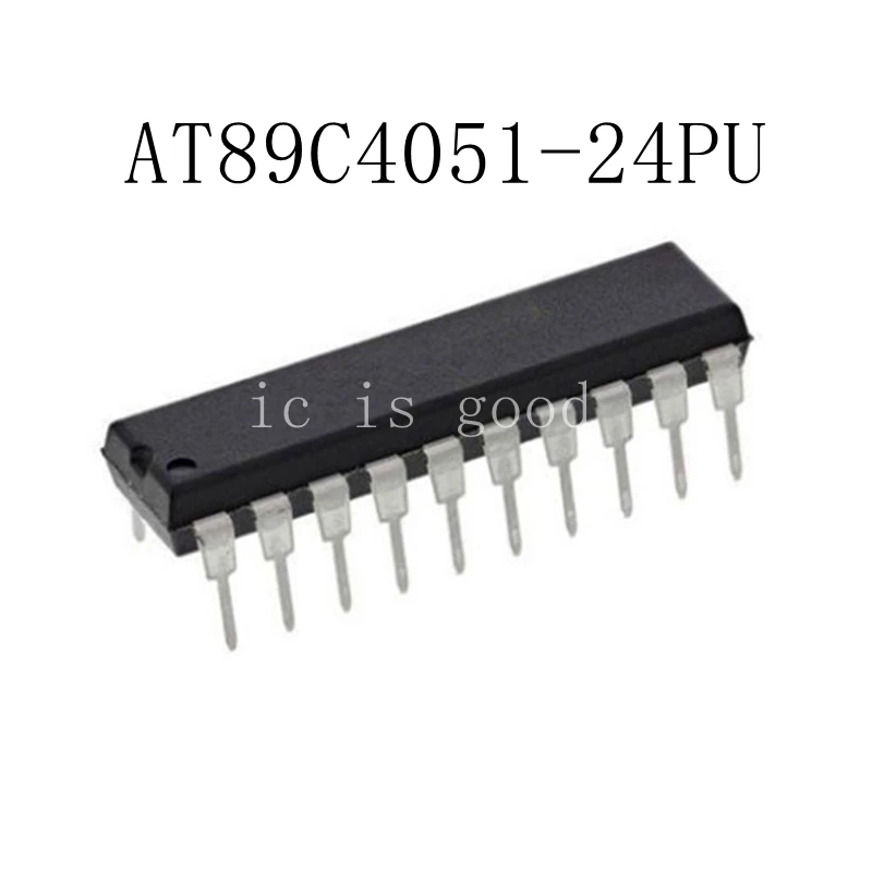 

10PCS AT89C4051 AT89C4051-24PU DIP20