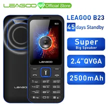 LEAGOO B23 телефон с функцией телефона старшие дети мини телефон клавиатура с русским шрифтом 2G GSM кнопочный Ключ мобильного телефона