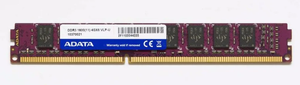 Оперативная память AData DDR3 4 Гб 1600 МГц настольная память 240pin 1,5 в 2 ГБ/8 ГБ новая U-DIMM