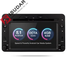 Isudar Car Multimedia player GPS Android 8.0 Car 1 Din DVD Automotivo For Alfa/Romeo/Spider/Brera/159 Sportwagon Radio Octa Core