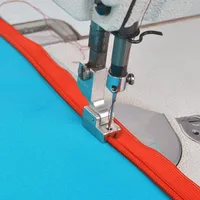 Industrial Sewing Machine Zipper Presser Foot S518N - Compatible with JUKI DDL-5550, 8300, 8700
