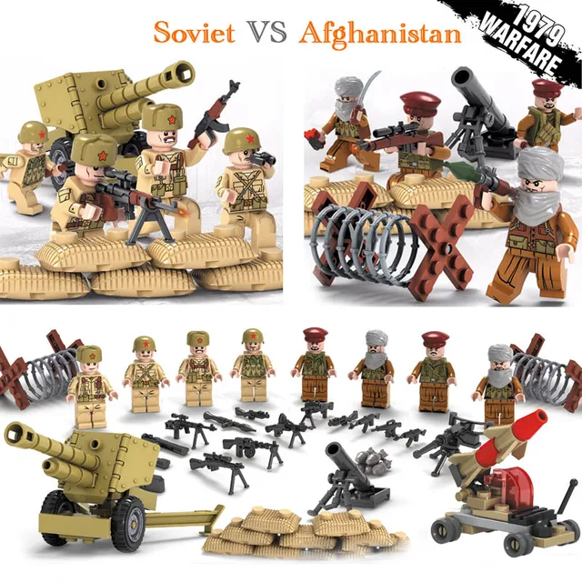 LEGO Minifigures WW2 World War II Battle of Imphal UK British Army