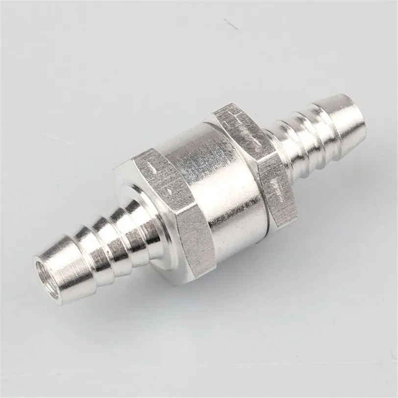 

2017 Aluminums Alloy Fuel Non Return Check Valve One Way Petrol Diesel 6/8/10/12MM car-styling automobiles