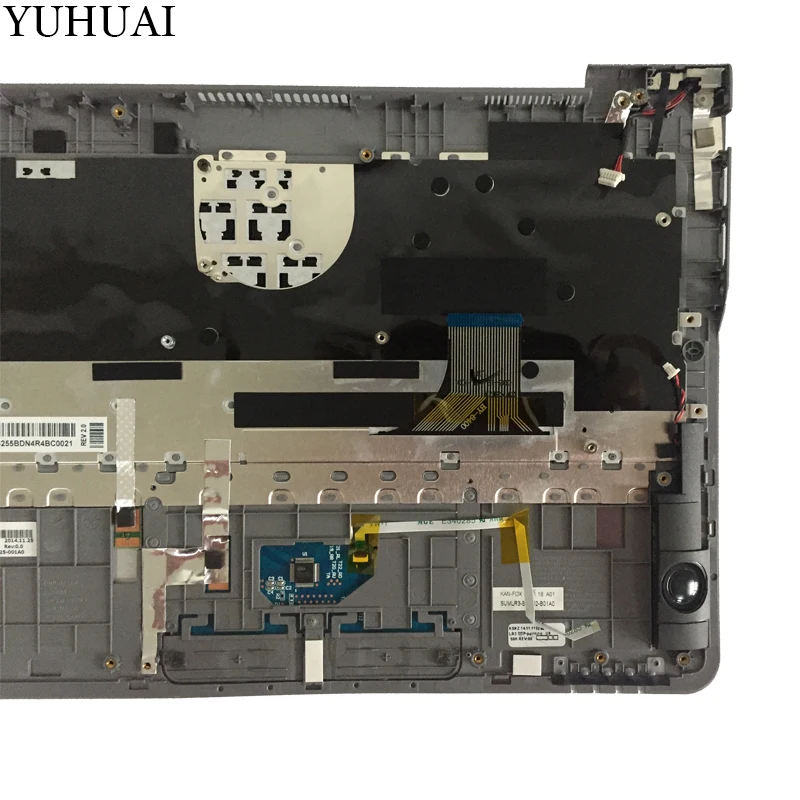 Новинка французское кружево ткань для samsung NP530U3C NP530U3B NP535U3C NP540U3 NP532U3C NP532U3A Клавиатура для ноутбука серый palmrest крышка BA75-04043B