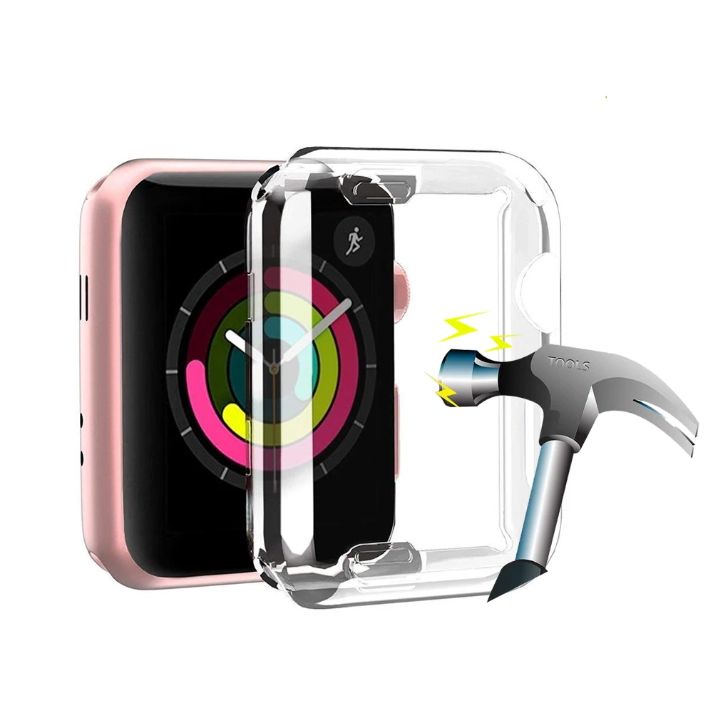 Watch Protect Case Soft TPU Material Silicone Case Cover For Apple Watch Series 3 Series2 Cases 38 /42mm Watch Accessories Watch Protect Case Soft TPU Material Silicone Case Cover For Apple Watch Series 3 Series2 Cases 38 /42mm Watch Accessories