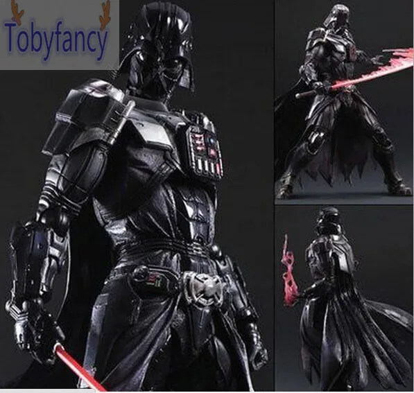 

Star Wars Action Figure Playarts Kai Darth Vader Toys Collection Model PVC 275mm Star Wars Vader Play arts Kai T