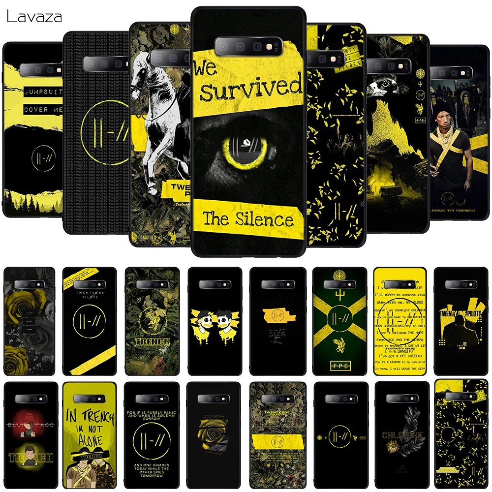 Мягкий ТПУ чехол для телефона Lavaza Twenty One Pilots Trench Samsung Galaxy A10 A30 A40 A50 A70 M10 M20 M30