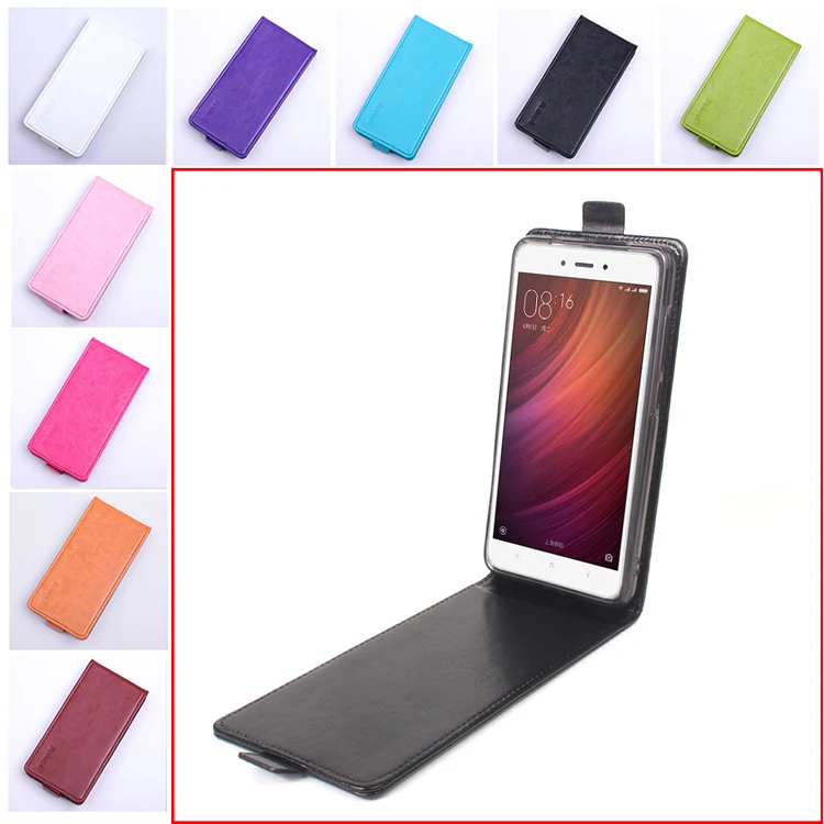 High Quality Leather Case For XiaoMi Redmi Note 4 / 5.5'' Flip Cover Silicone 4X CellPhone Cases Shell Funda Bags | Мобильные