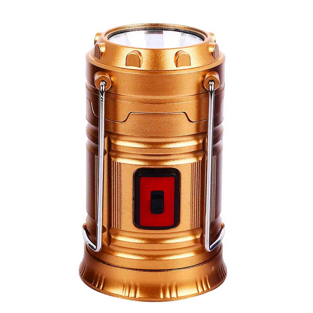 Rechargeable Camping Lantern Emergency Light Sports Lamp COB LED Super Bright Sporting Goods Lighting Outdoor Flashlight