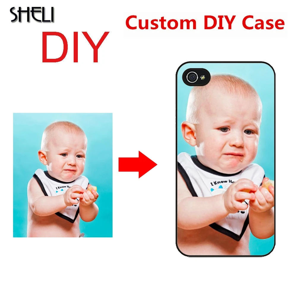 SHELI OEM Customized Printed Your Logo/Photo case cover For iPhone 5 6 6s 7 8 plus 11 pro X XR XS max Samsung S7 edge S8 S9 S10 |