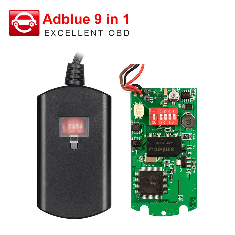 

AdBlue Emulation Box 9 IN 1 Full Chip Ad Blue 9in1 For MAN for IVECO for volvo for ford or multi-brands trucks