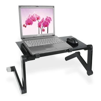 Computer Desks Portable Adjustable Foldable Laptop Notebook Lap PC Folding Desk Table Vented Stand Bed Tray computer desks portable adjustable foldable laptop notebook lap pc folding desk table vented stand bed tray bandeja plegable