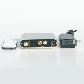 

Two Way 1 to 3/3 to 1 RCA Audio Input output Signal Selector Remote Switch Source Switcher For Amplifier