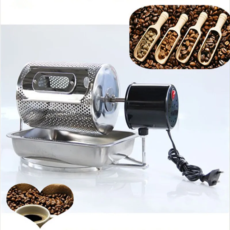 Машина для обжарки кофе бытовой небольшой мини кофе в зернах машина для выпечки жаровня запеченные бобы семена дыни орехи