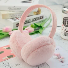 SIMPLESHOW/модные милые зимние наушники для женщин; теплые меховые наушники; теплые зимние наушники; подарки для девочек; женские пушистые наушники