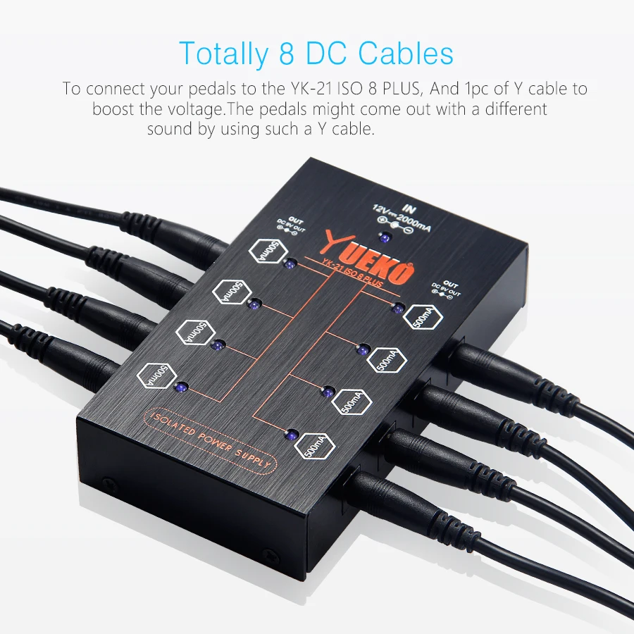 guitar accessories MUKU guitar pedal Output for 9V Effect Pedal power supply Multi-function conversion socket US/AU/UK/EU guitar accessories MUKU guitar pedal Output for 9V Effect Pedal power supply Multi-function conversion socket US/AU/UK/EU