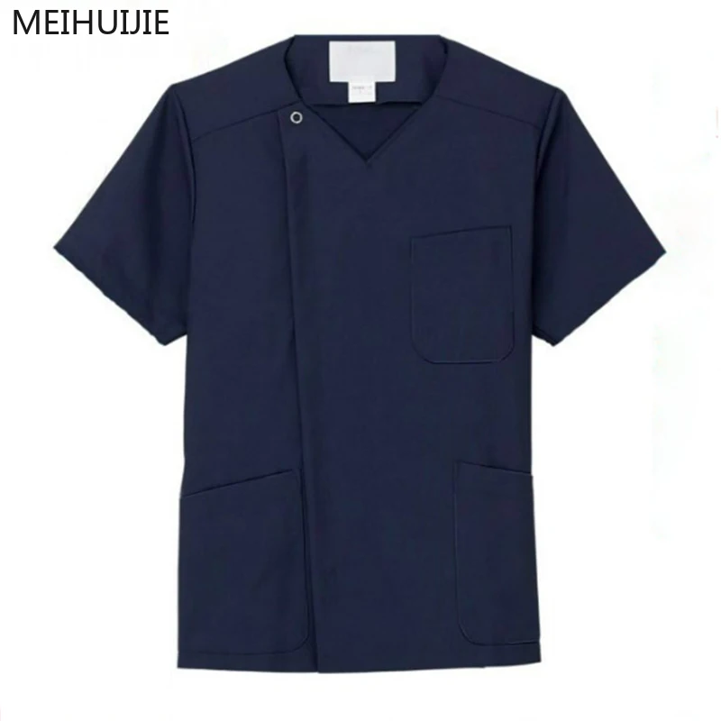 

Medical clothing women's scrubs uniforms hospital surgeon suit blue surgical scrub gown women lab Slim fit uniform Suit