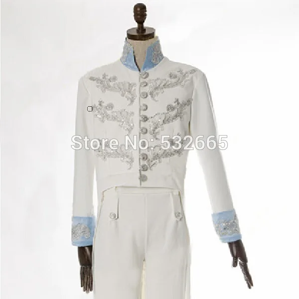 Cheap Sale Cos Cinderella Prince Charming Cosplay Costume Male Suit Gown New 2015 White Prince Charming Cosplay Costumeprince Cinderella Aliexpress cheap sale cos cinderella prince