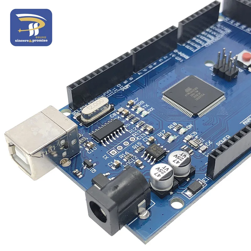 5V MEGA2560 MEGA 2560 R3 (ATmega2560 16AU CH340G CH340) PRO Встроенная AVR USB макетная плата для 3D принтера