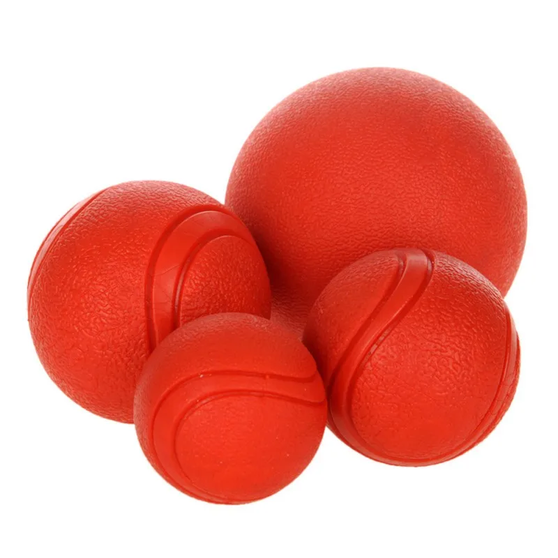 

2018Dog Toy Rubber Ball Chew Toys Bite-resistant Dogs Puppy Teddy Pitbull Pet Supplies For Small Medium And Large Dogs
