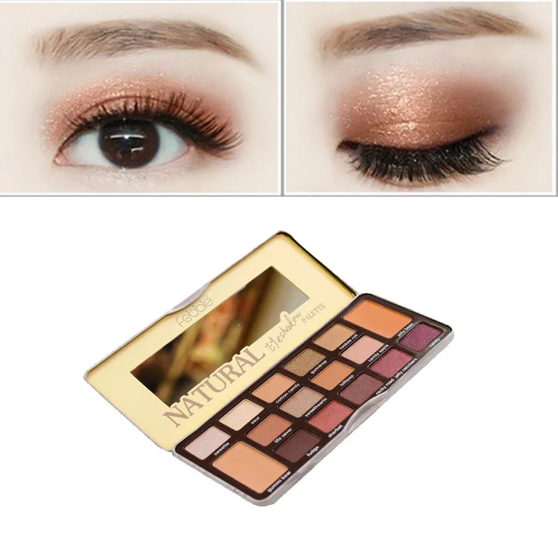 glitter eyeshadow professional eyeshadows Professional New Powder Palette Shimmer Glitter Eye Shadow Powder Palette Matte#0.7