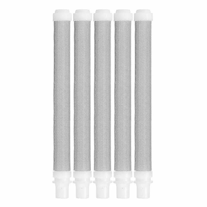 5Pcs/lot 60 Mesh Airless Gun Filter Stainless Steel Airless Paint Spray Gun Filter Screen Elements For Wagner