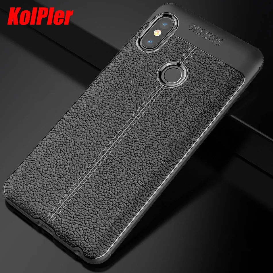 

KOLPLER Soft TPU Silicone bumper case for xiaomi redmi note 5 case cover Leather case cover for xiaomi redmi note 5 bumper bag