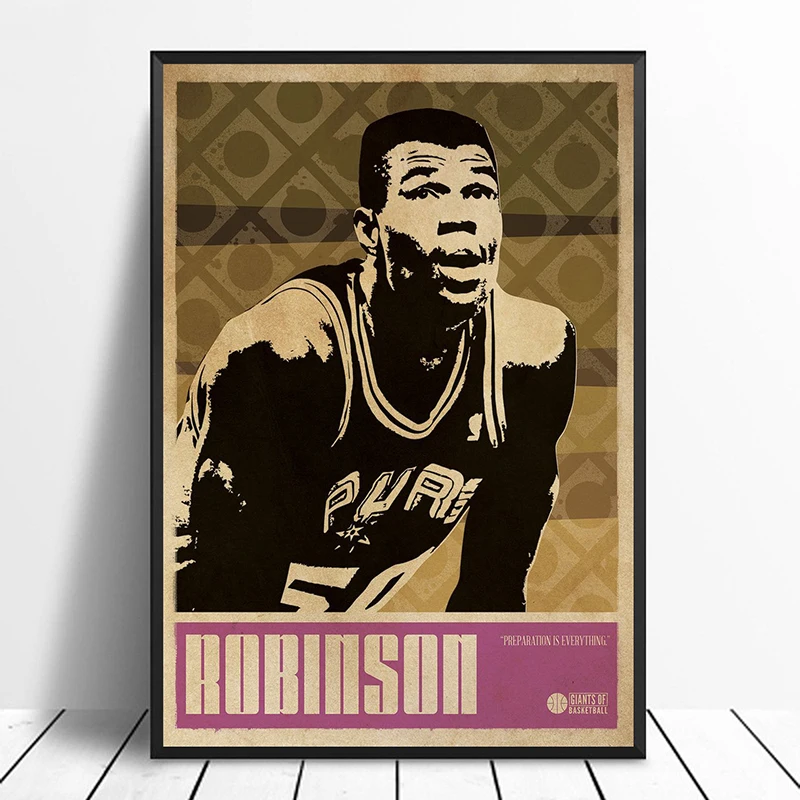 ديفيد روبنسون الرياضية نجم كرة السلة المشارك ريترو نمط جدار الفن الاطفال ديكور رجل الكهف ديكور المنزل قماش كتاني للحائط طباعة ديفيد روبنسون الرياضية نجم كرة السلة المشارك ريترو نمط جدار الفن الاطفال ديكور رجل الكهف ديكور المنزل قماش كتاني للحائط طباعة