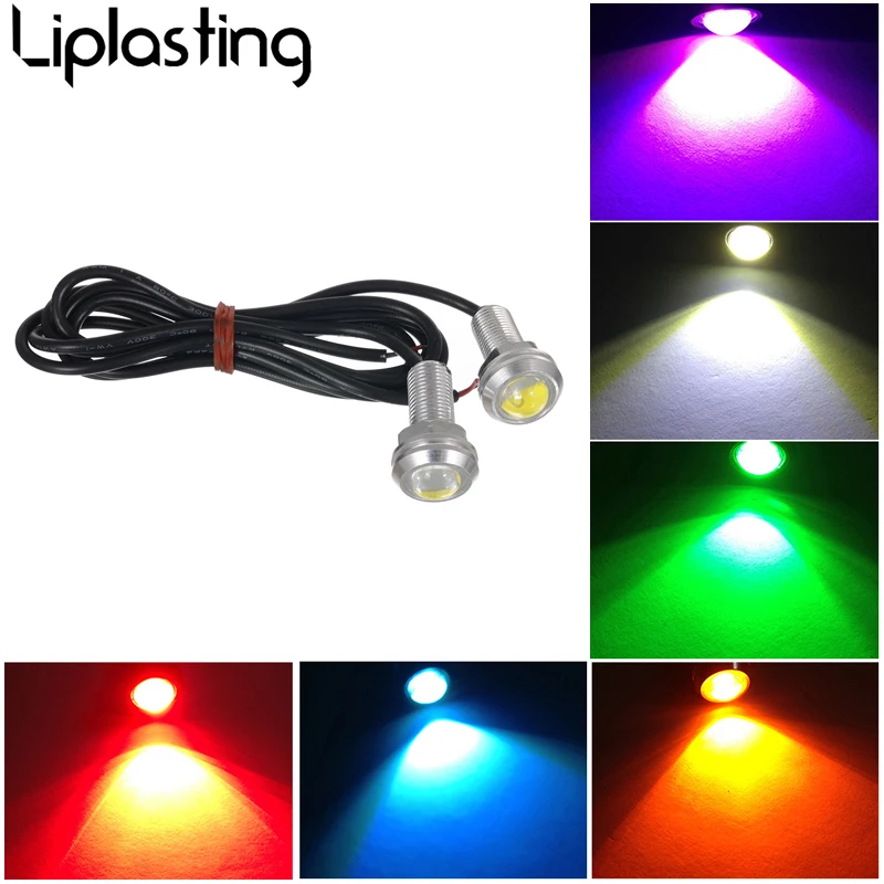 

1pcs 18mm Eagle Eye Car LED DRL Strobe Light Lamp Daytime Running Light for Boat Marine Car SUV Off-Road Motorcycle