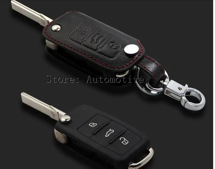 

Fit for Skoda Octavia, for Fabia, for Yeti, superb Combi,Rapid Leather key cases / leather key bag/ key cover