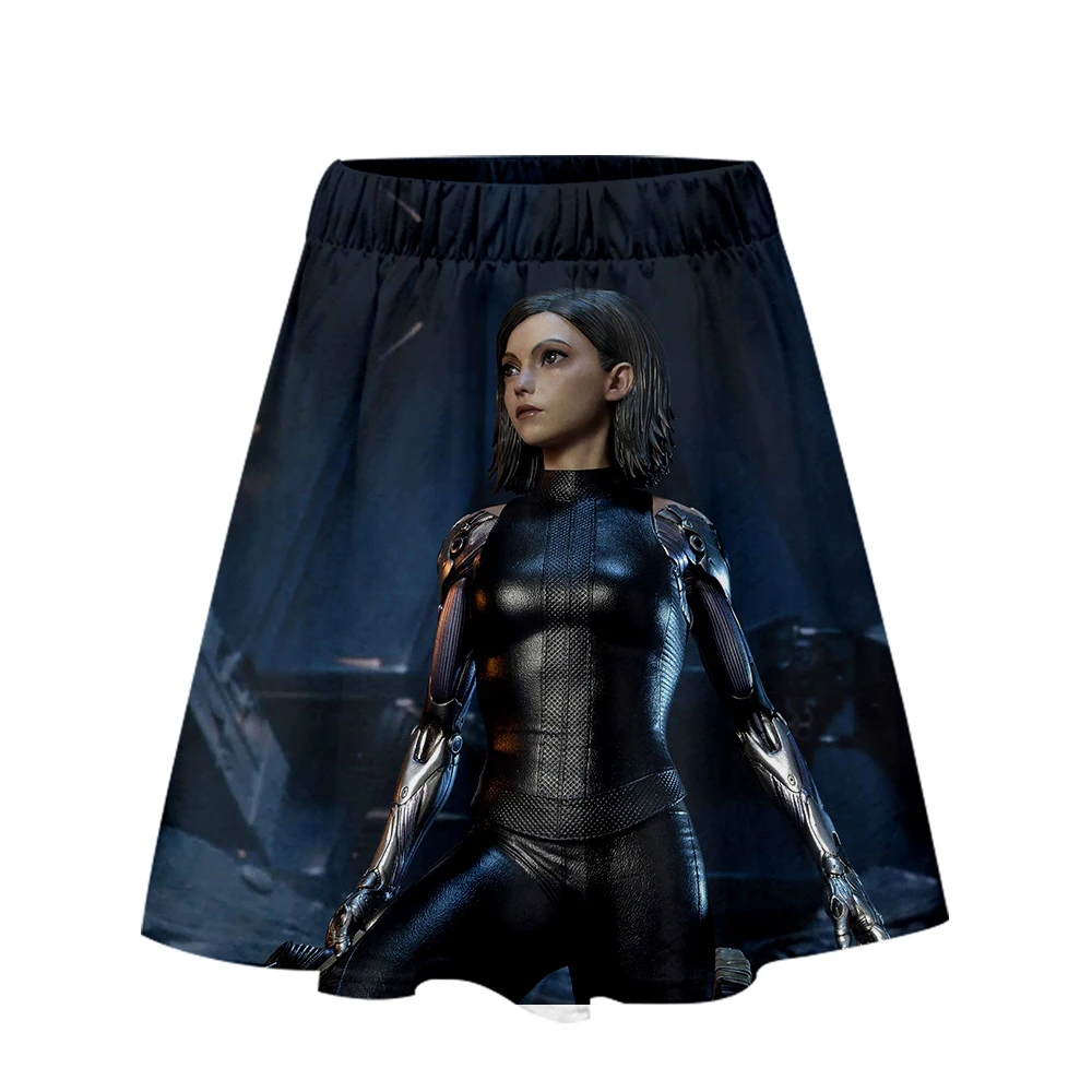 Frdun Tommy Alita битва Ангел 3D красивые Короткая юбка для девушки костюм повседневное новый стиль короткая юбка мода повседневное