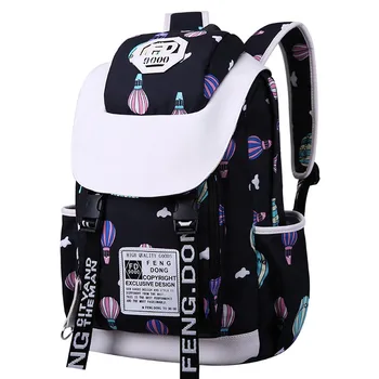 

Female waterproof school backpack women travel bags fashion laptop backpack 15.6 inch college school bags for teenage girls