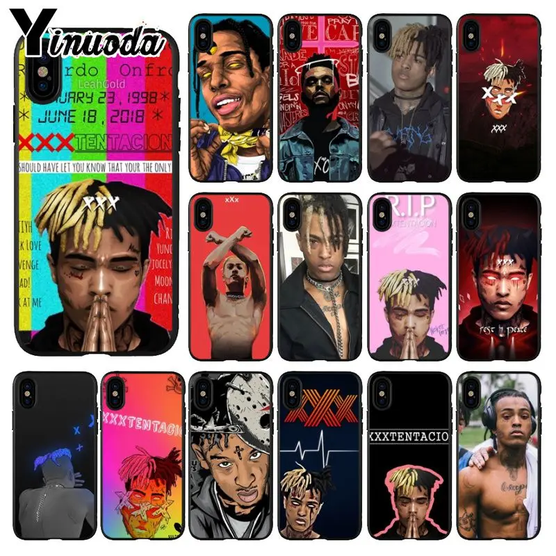 Yinuoda Xxxtentacion шаблон ТПУ Мягкие аксессуары для телефонов сотовый телефон чехол iPhone