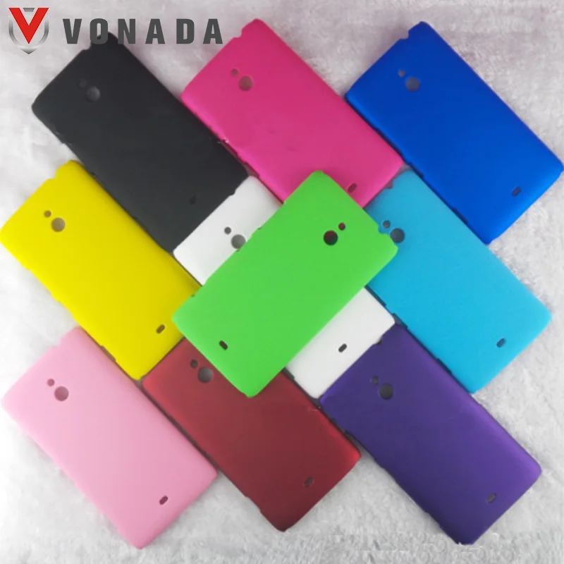 Vonada для Nokia microsoft Lumia 1320 1520 1020 625 925 720 520 525 матовый тонкий Пластик оболочки жесткий для задней панели чехол Крышка