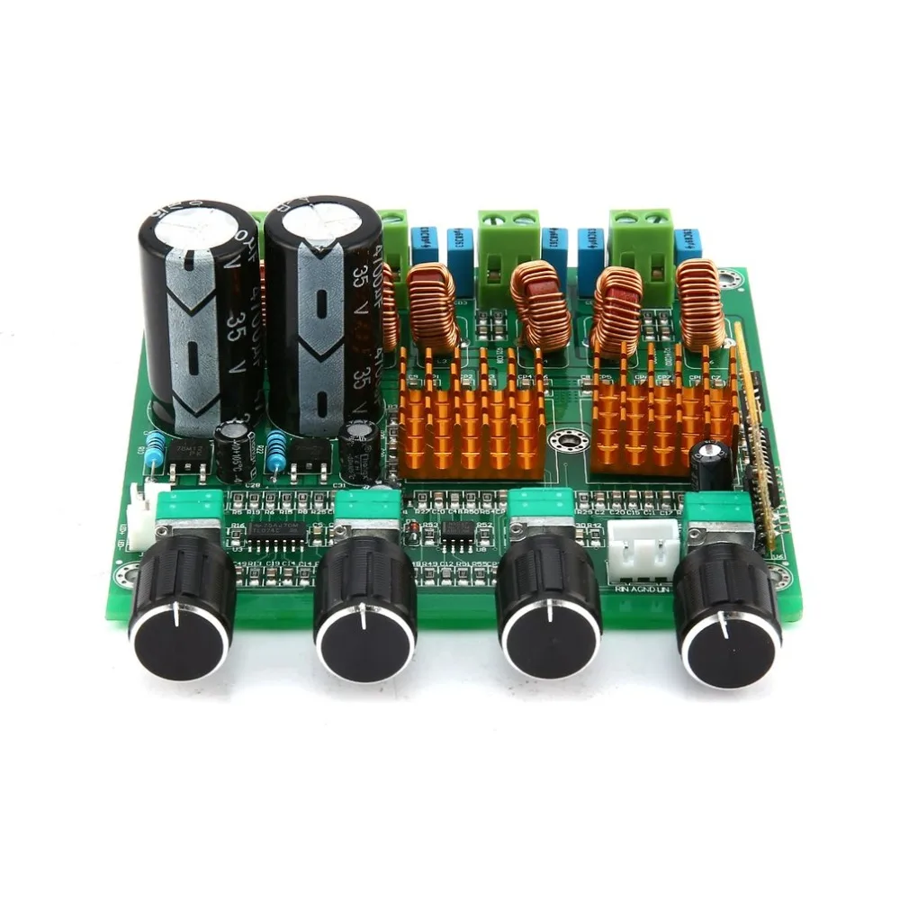 Bluetooth 4.0 Digital 2.1 Class D HIFI Power Amplifier Board 3CH Super