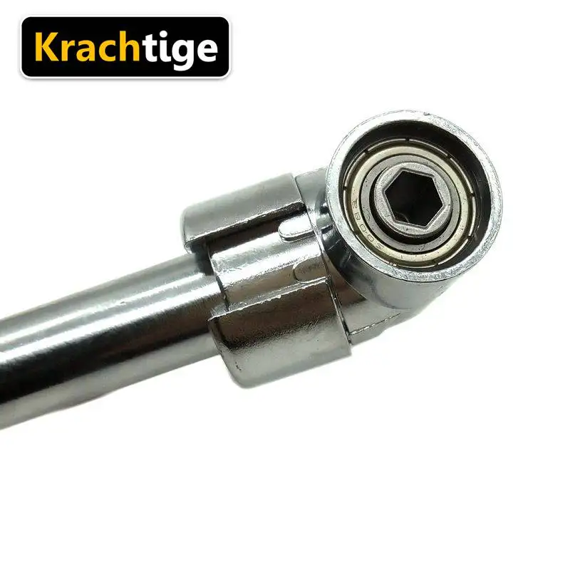 Адаптер отвертки Krachtige 1/4 &quotс магнитным углом регулируемый на 360 градусов фланец