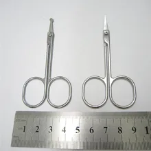 Косметический инструмент для детей, безопасные ножницы для младенцев, мини-триммер для маникюра, триммер для ресниц, маленький макияж, ножницы для бровей