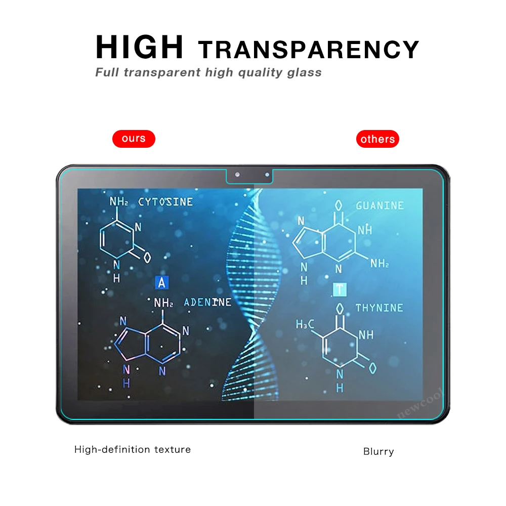 Защитная пленка для экрана из закаленного стекла Samsung Galaxy Tab Advanced2 10 1 дюймов 2019 T583