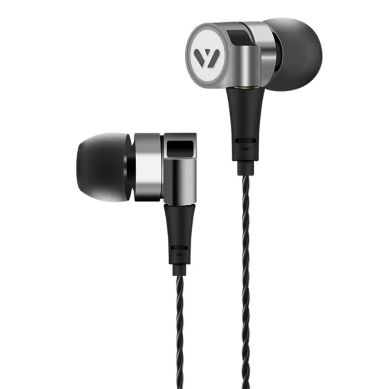 Yersen Hybrid Earphone HIFI Stereo Bass Metal Headset MMCX Detachable Cable Tune Audio Headphone DJ Monitor