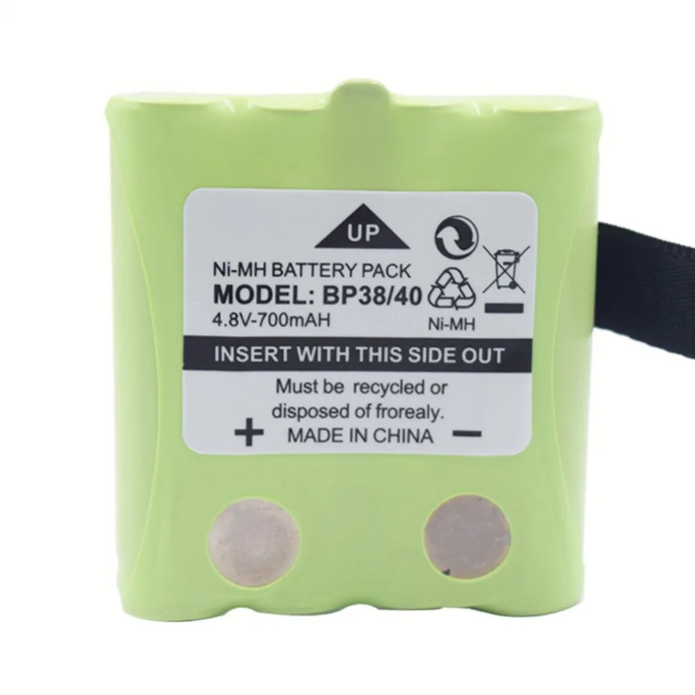 Hot Sale 4.8V 700mAh NI MH Battery Replacement Walkie talkie Battery
